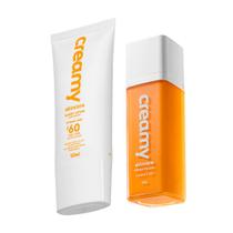 Duo Creamy Serum Vitamina C 30ml, Protetor solar Watery Lotion 50ml