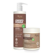 Duo Creme de Pentear e Gelatina Crespo Power 500mL - Apse - Apse Cosmetics