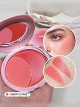 Duo de Blush Cremoso e Pó Cheek 2 Sheglam - Cherry Sorbet