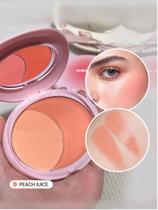 Duo de Blush Cremoso e Pó Cheek 2 Sheglam - Peach Juice