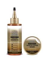 Duo de Cuidados Capilares Óleo de Rícino Preto 177ml e Gel Fixador 64g