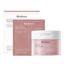 Duo de gel diurno e noturno de colágeno para cuidados com a pele BIODANCE com máscara e almofadas Duo de gel diurno e noturno de colágeno para cuidados com a pele BIODANCE com máscara e almofadas