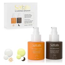 Duo de Séruns Faciais Sefralls Retinol Vitamina C 2x30ml