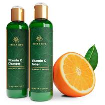 Duo iluminador de vitamina C Tree of Life Beauty para cuidados com a pele Duo iluminador de vitamina C Tree of Life Beauty para cuidados com a pele