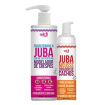 Duo Juba Encrespando e Mousse Criador de Cachos - Widi Care