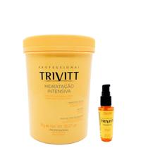 Duo Mascara Hidratação 1kg + Finalizador Power Oil Trivitt Duo Mascara Hidratação 1kg + Finalizador Power Oil Trivitt