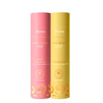 Duo Mix Creme de Pentear Crespos e Gel Creme Cachos 300mL - Dhonna O Combo Perfeito para Fios Definidos Duo Mix Creme de Pentear Crespos e Gel Creme Cachos 300mL - Dhonna O Combo Perfeito para Fios Definidos