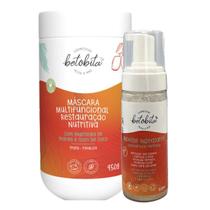 Duo Mousse Hidratante e Máscara Restauração Nutritiva 950g - BetoBita