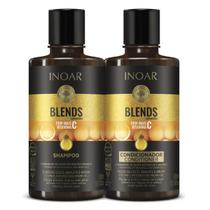 Duo Shampoo e Condicionador Blends Vitamina C 300mL - Inoar