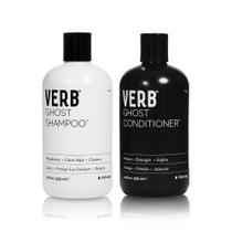 Duo Shampoo e Condicionador Verb Ghost - Vegano, Sem Sal, Hidratante e Anti-Frizz (12 fl oz)