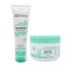 Duo Shampoo Sem Sulfato 280ml + Base Guanidina Innovator