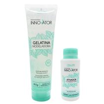 Duo Texture Gelatina Modeladora 280g + Ativador Guanidina Innovator