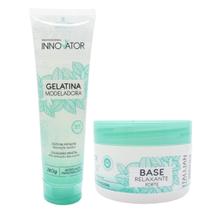 Duo Texture Gelatina Modeladora 280g + Relaxante Guanidina Innovator