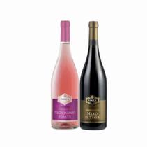 Duo Vinhos Italianos Rocca Tinto e Rosé