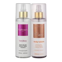 Dupla Body Splash Very Sexy Roses Barbours Beauty 200ml Perfume Feminino Dupla Body Splash Very Sexy Roses Barbours Beauty 200ml Perfume Feminino