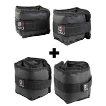 Dupla Caneleiras Profissional 0,5kg 1kg Musculação Treino em Casa