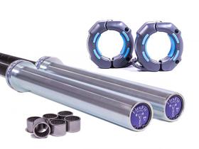 Dupla De Barras Olímpica Cross Lpo 2,20m 20kg Rolamento Agul Dupla De Barras Olímpica Cross Lpo 2,20m 20kg Rolamento Agul