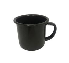 Dupla de Canecas Mimo ECN6BK 6 cm Ferro Esmaltado Preto Dupla de Canecas Mimo ECN6BK 6 cm Ferro Esmaltado Preto