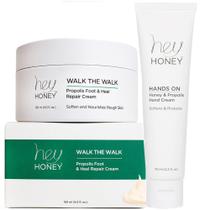 Dupla de tratamento Hey Honey Walk The Walk & Hands On