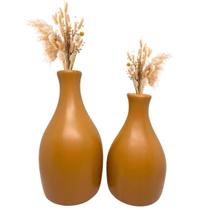 Dupla De Vaso Decorativo Em Ceramica Para Arranjos Casa Sala