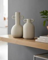 Dupla de Vasos de Cerâmica Estilo Nórdico Design Moderno e Elegante