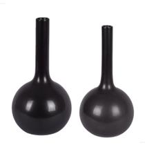 Dupla De Vasos Decorativos Organicos Em Cerâmica