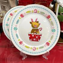 Dupla pratos sobremesa reninha candy - 20cm Dupla pratos sobremesa reninha candy - 20cm