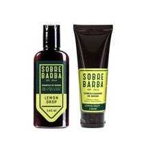 Dupla Sobrebarba - Shampoo e Condicionador de Barba - Lemon Drop