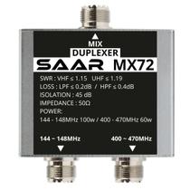 Duplexador Cros Band Mx72 Vhf - Uhf