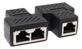 Duplicador De Saída Cabo De Rede Rj45 Splitte Divisor Y 1x2 Duplicador De Saída Cabo De Rede Rj45 Splitte Divisor Y 1x2