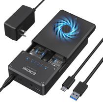 Duplicador NVMe M.2 de 2 Baias - Clone Offline sem Ferramentas