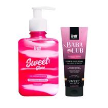 Duplinha Sweet Glow Gel Hidratante e Babalub Lubrificante.