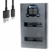 DUPLO CARREGADOR DL EN-EL5 PARA NIKON Coolpix 3700, 4200, 5200, 5900, 7900, P3, P4, P80, P90, P100, P500, P510, P520