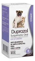 Duprazol Soluçao Oral Antihelmíntico Cães Gatos Duprat 30ml