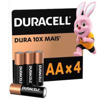 Duracell Normal Pilha Alcalina AA Com 4und Duracell Normal Pilha Alcalina AA Com 4und