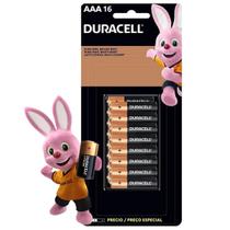 Duracell Pilha Alcalina AAA Palito Com 16 Unidades 1.5v