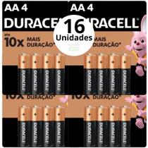 Duracell Pilha Alcalina Normal AA Kit Com 16 Unds Duracell Pilha Alcalina Normal AA Kit Com 16 Unds