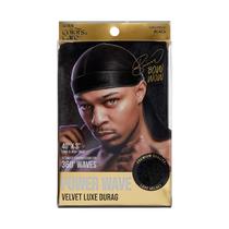 Durag KISS COLORS & CARE Power Wave Velvet Luxe Black
