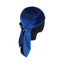 Durag Unissex de Veludo - Respirável, Quente e com Cauda Longa
