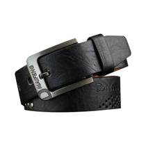 Durável vintage casual cinto de couro masculino cintos calças bandas pino fivela cintura