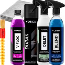 Durax 400ml Pretinho Renova Brilho Extremo Em Pneus Resistente Agua Selante Delet 500ML Blend Spray 500ML Vfloc Vonixx