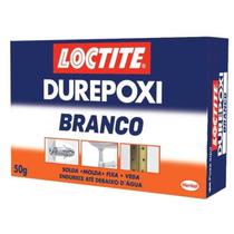 Durepoxi 50g Branco Henkel - Solda, Molda, Fixa e Veda - Multiuso em Diversos Materiais Durepoxi 50g Branco Henkel - Solda, Molda, Fixa e Veda - Multiuso em Diversos Materiais