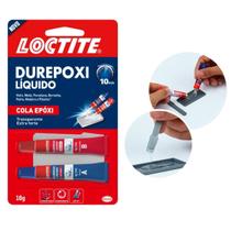 Durepoxi Líquido Loctite 16g Cola para Metais Vidro Plástico