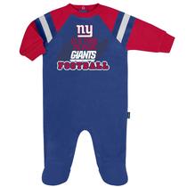 Durma e brinque Gerber Unissex Baby Boys NFL New York Giants