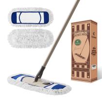 Dust Mop Eyliden com almofadas laváveis reutilizáveis e 2 panos de esfregão