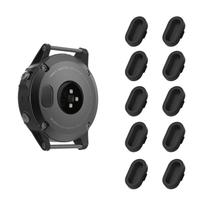 Dust Plug, pacote com 10 unidades de silicone, compatível com Garmin Fenix 7 Black