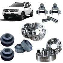 Duster 4x2 Elevação Completa 4cm + 4 Espaçador de Rodas AVM