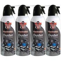 Duster a gás comprimido Dust-Off 300 ml, pacote com 4 Duster a gás comprimido Dust-Off 300 ml, pacote com 4