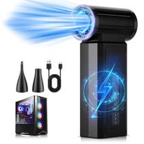 Duster de ar elétrico sem fio Oley 4 velocidades 80,5 mph 100.000 RPM