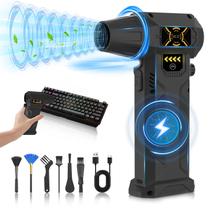 Duster de ar elétrico TZSAZLGM AC-27 150000RPM com luz LED